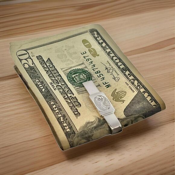 Georg Jensen Estate Money Clip Tie Clip Silver GJ36 - Picture 7 of 15